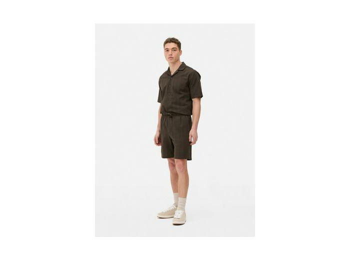 Short en seersucker texturé à coordonner