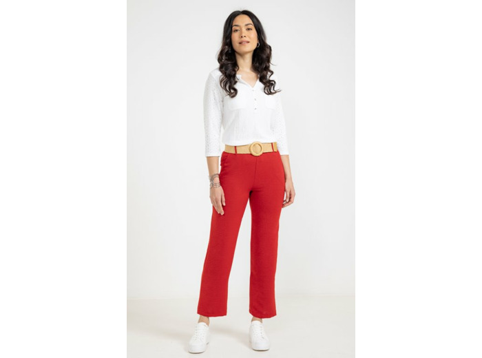 Pantalon large fluide