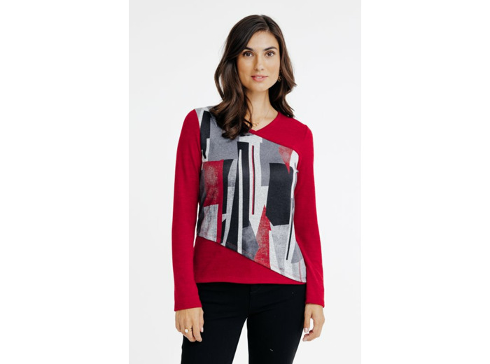 T-Shirt Manches Longues Col V