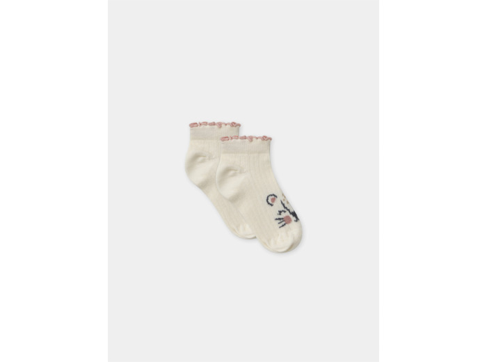 Chaussettes jacquard souris
