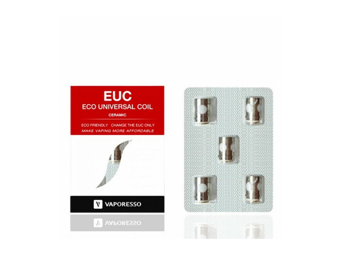 Pack de 5 résistances Ceramic EUC SS316 Estoc-Target Pro-ORC 0.3ohm Vaporesso