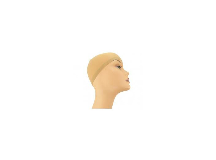 BONNET BEIGE PERRUQUE