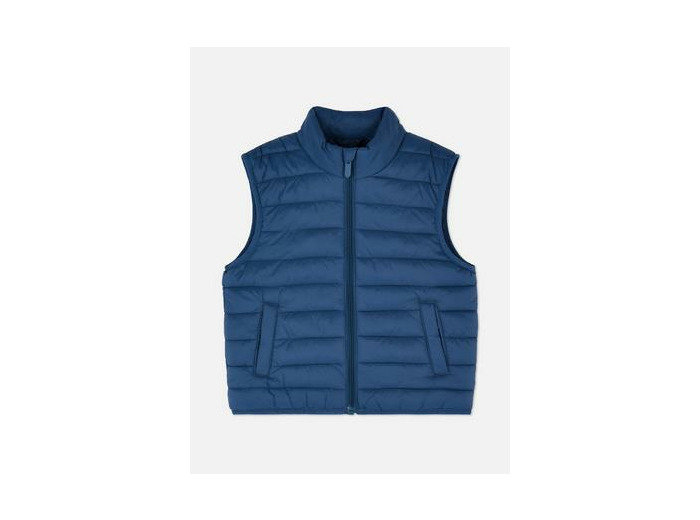 Veste sans manches zippée