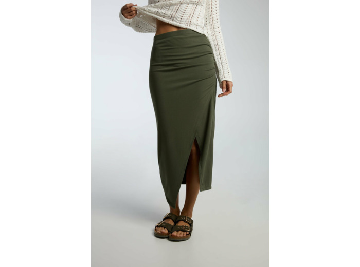 Jupe midi enveloppée