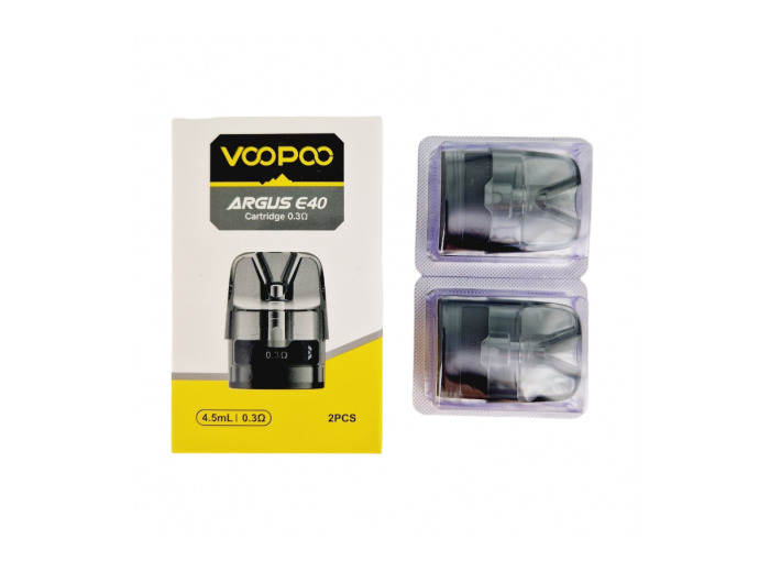 Pack de 2 Pods 4.5ml + résistance Argus E40 Pod Voopoo
