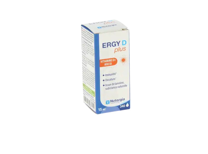 Ergy D Plus Solution Buvable Fl/15ml