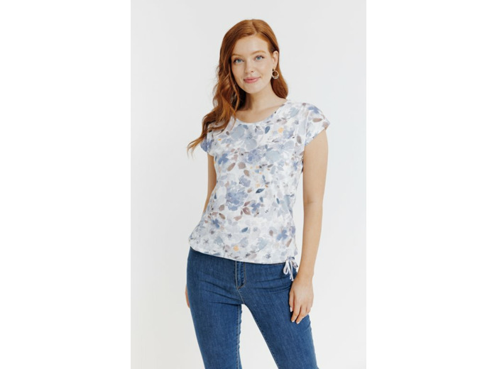 Tee-Shirt Col Rond Imprimé