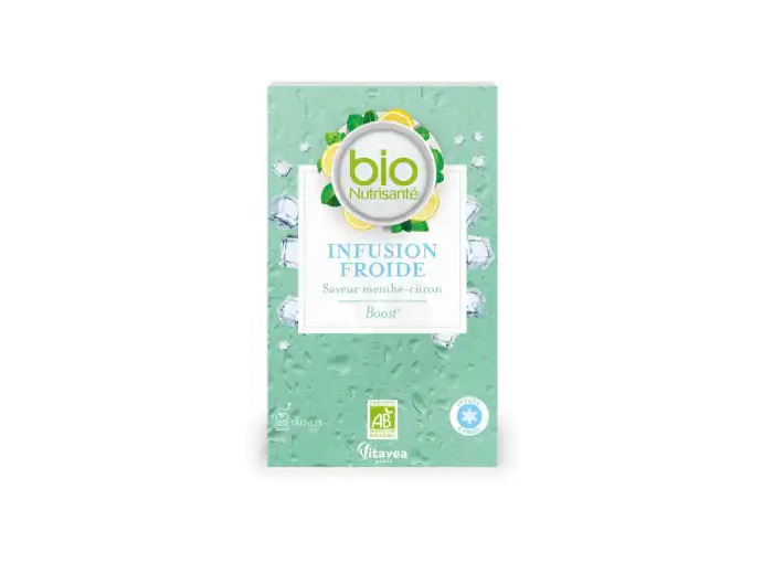 Nutrisante Infusions Bio Tisane Froide Boost 20 Sachets