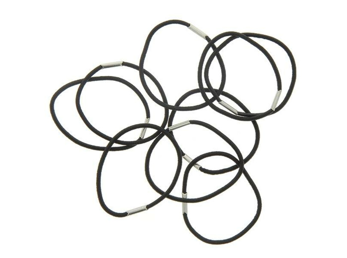 Elastiques noirs 45mm x10