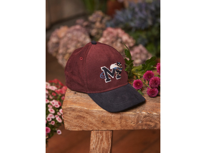 Casquette velours côtelé