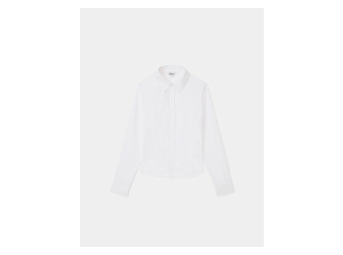 Chemise ajustée blanche