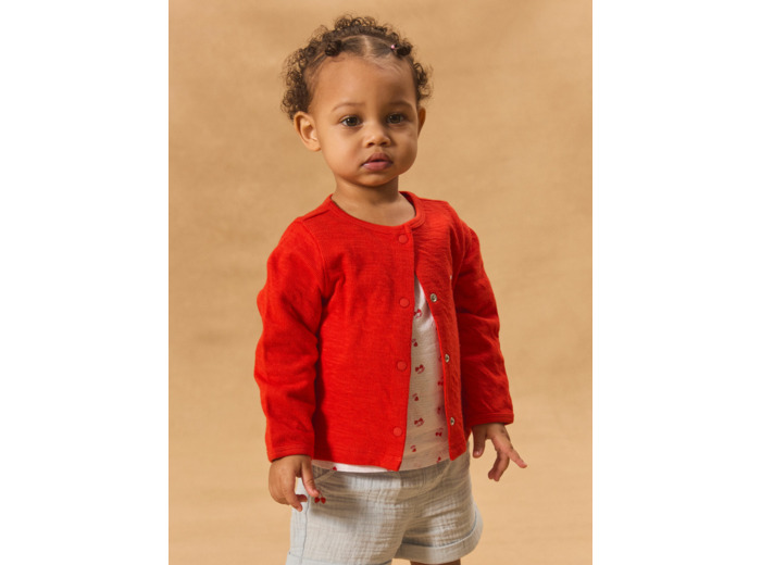 Cardigan brodé