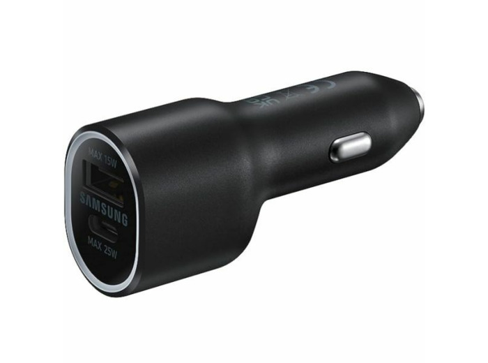 Chargeur Voiture Samsung Officiel 2x Usb 25w Noir (ep-l4020nbegeu)