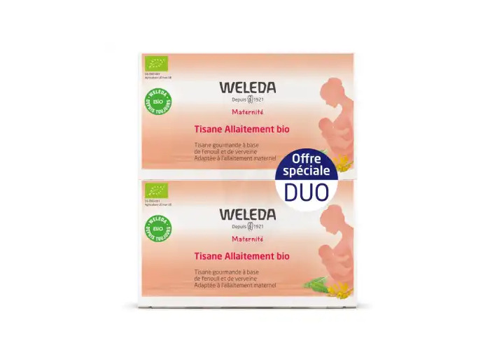 Weleda Tisane Allaitement Fenouil Verveine 2b/20 Sachets/2g