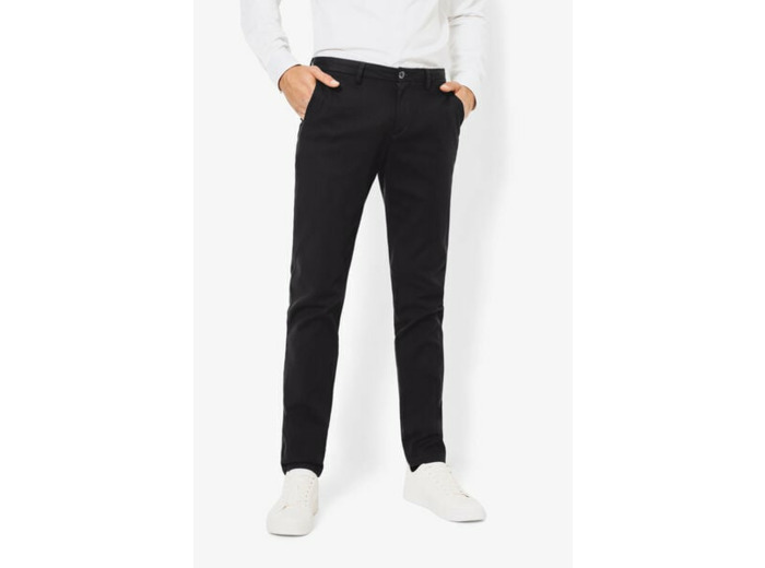 Pantalon chino slim "le parfait by JULES" - Noir