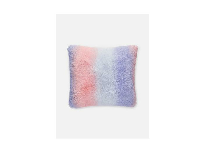 Coussin carré duveteux