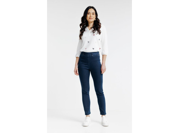 Pantalon tregging surteint détail strass