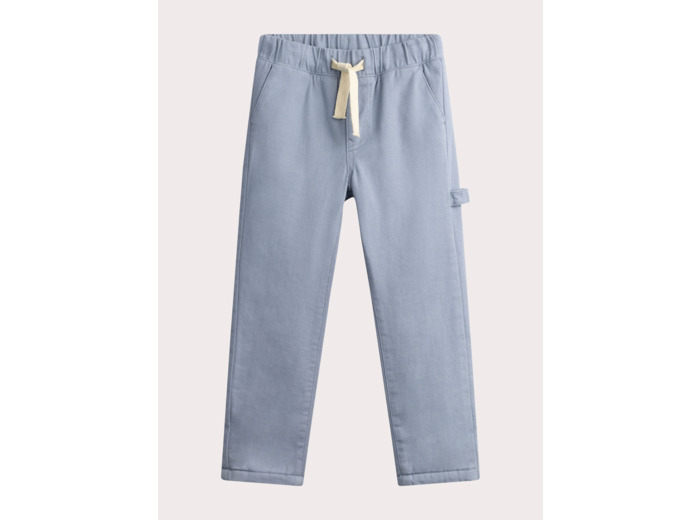 Pantalon bleu coupe daddy