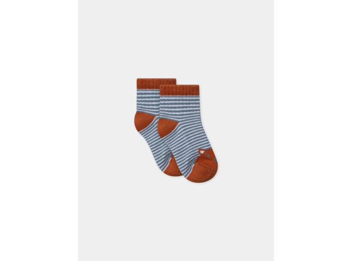 Chaussettes rayées renard
