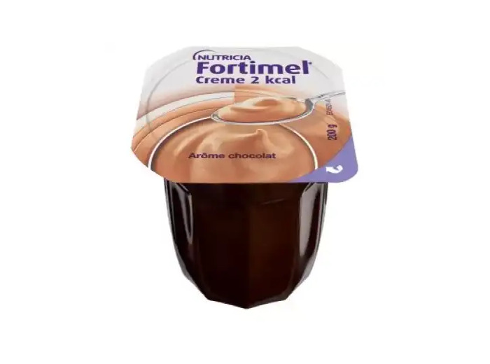 Fortimel Crème 2 Kcal Nutriment Chocolat 4 Coupelles/200g