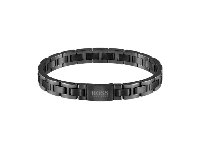 Bracelet Homme Metal links essentials Noir
