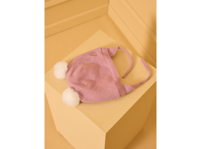 Bonnet maille cache oreilles