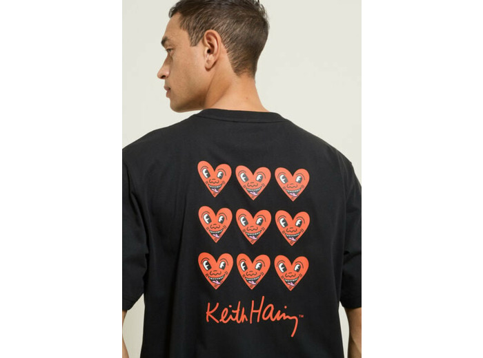 Tee-shirt licence Keith Haring - Noir
