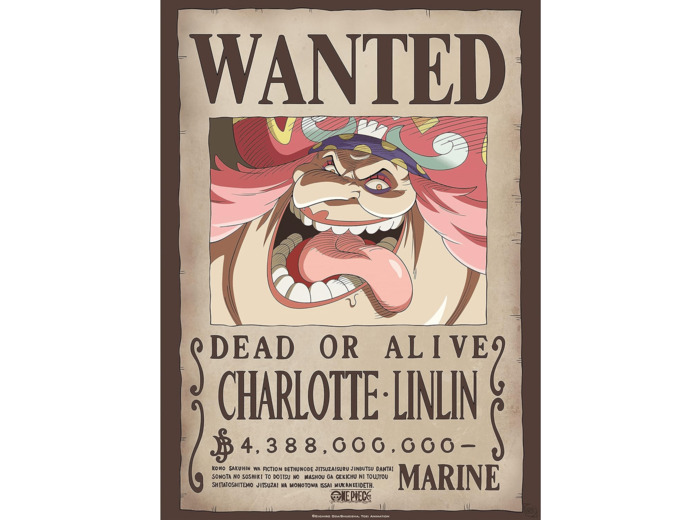 ABYSTYLE GBEye - ONE PIECE Poster Wanted Big Mom (52x38cm)