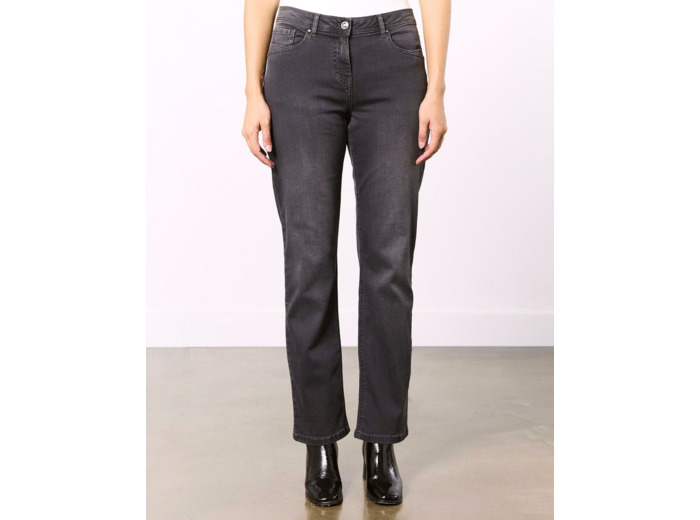 Jean long droit GRIS Femme