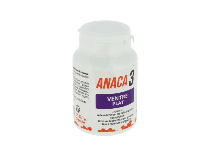 Anaca3 Ventre Plat Gélules Boîte De 60