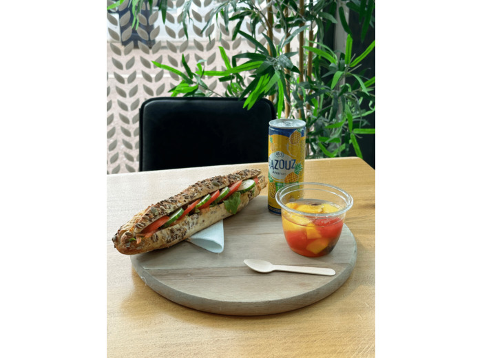 Menu Envie (sandwich + boisson + dessert)