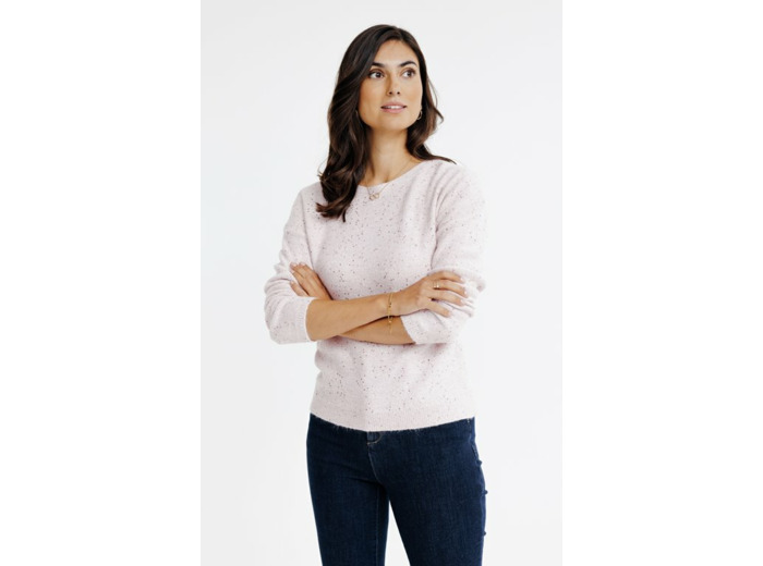 Pull Uni Paillettes