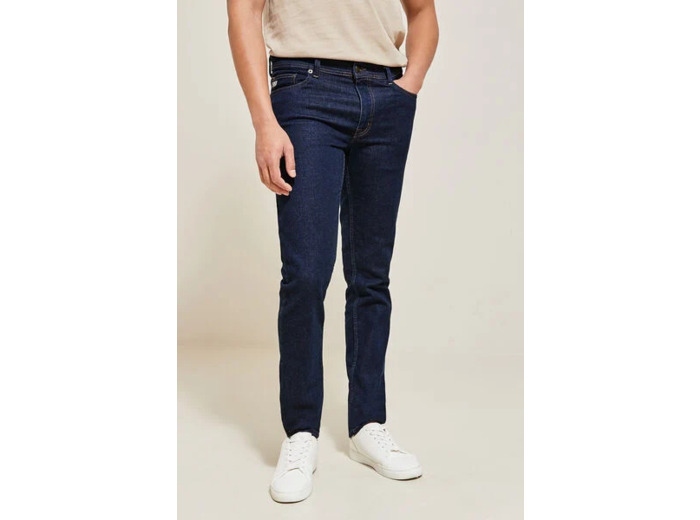 Jean straight cinq neuf édition n°3 Made in France - Bleu