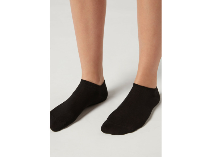 Chaussettes invisibles unisexes en coton