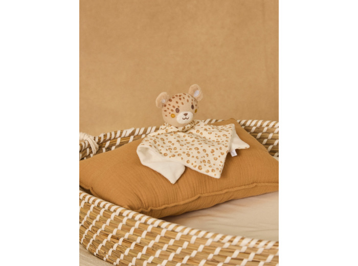 Doudou de naissance léopard