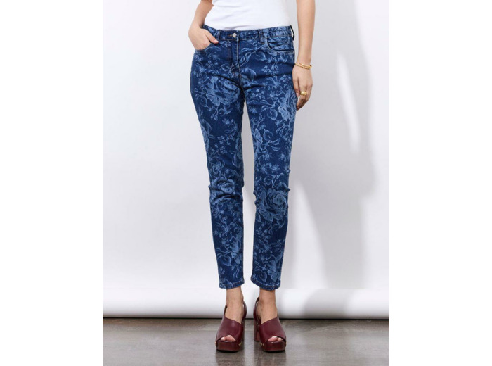 Jean 7/8 BLEU Femme