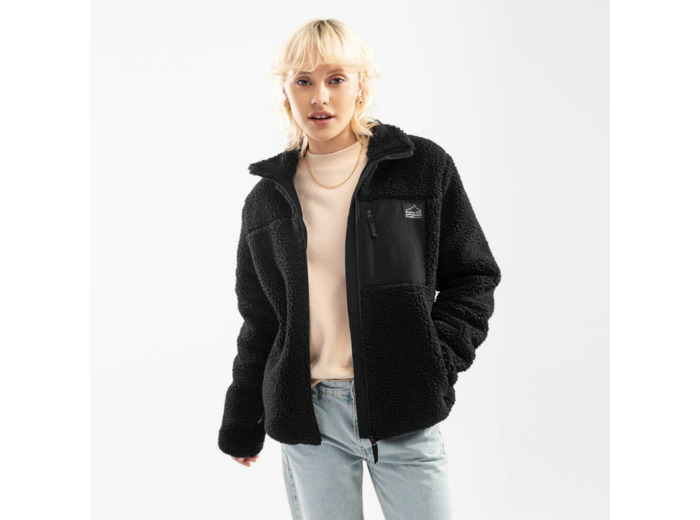 Veste sherpa femme