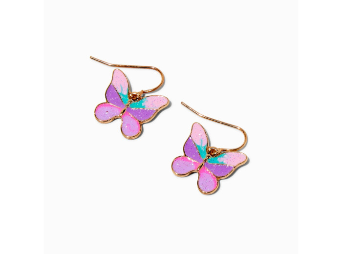 Pendantes papillon qui changent de couleur en réaction aux UV
