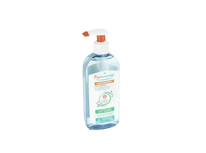 Puressentiel Assainissant Gel Antibactérien Assainissant Aux 3 Huiles Essentielles - 250 Ml