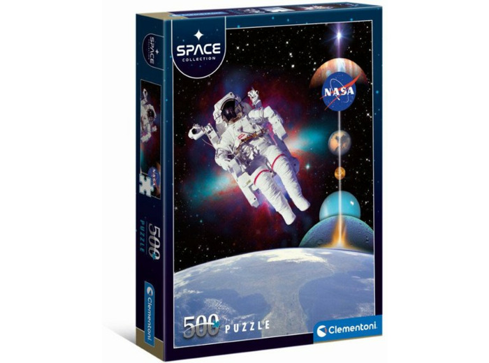Clementoni Puzzle 500 Pièces - Astronaute Flottant De La Nasa