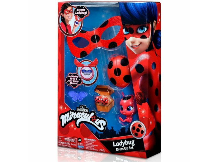 Coffret accessoires transformation Miraculous Lady Bug