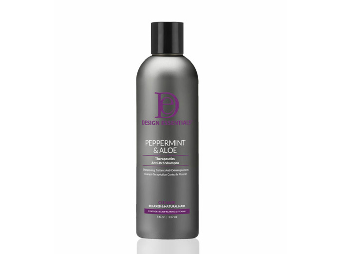 DESIGN ESSENTIALS PEPPERMINT ALOE ANTI ITCH SHAMPO