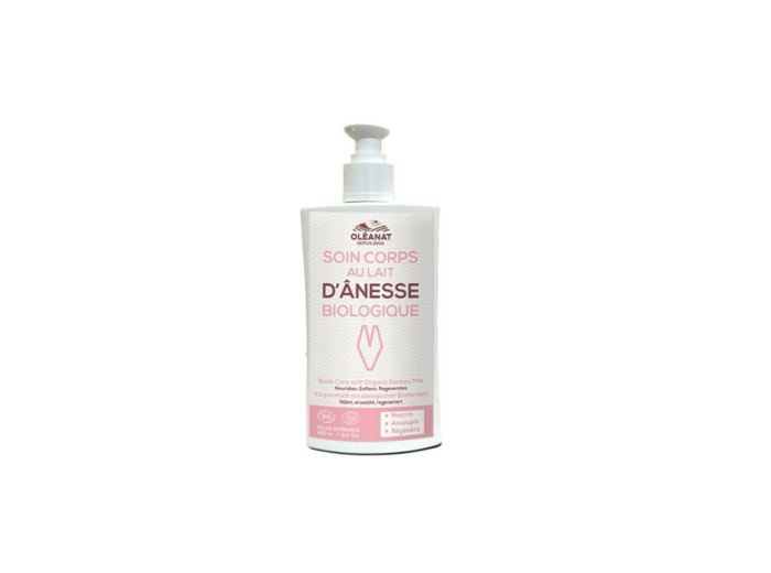 Lait Corps au Lait d'Anesse Bio Oléanat 250ml