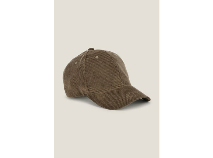 Casquette en velours - Vert kaki