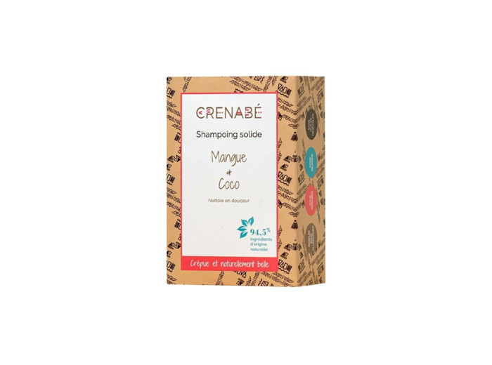 Shampooing solide Crénabé (mangue + coco)
