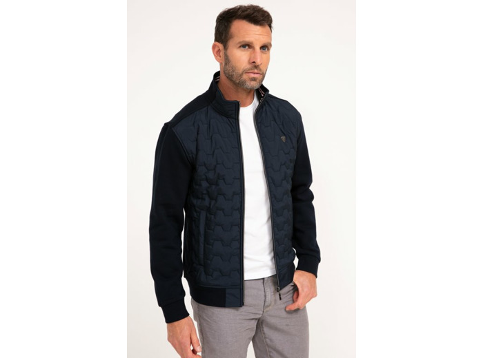 Gilet manches longues Marin