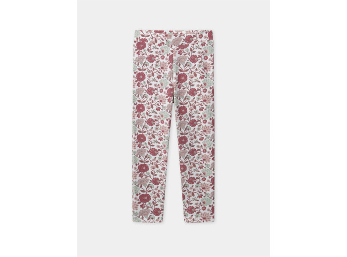 Legging imprimé fleuries Fille