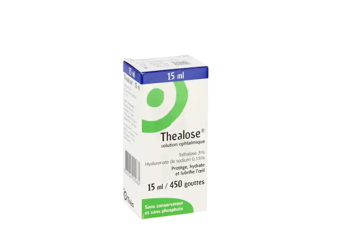 Thealose Solution Oculaire Oeil Sec Modéré à Sévère Fl Cpte-gttes/15ml