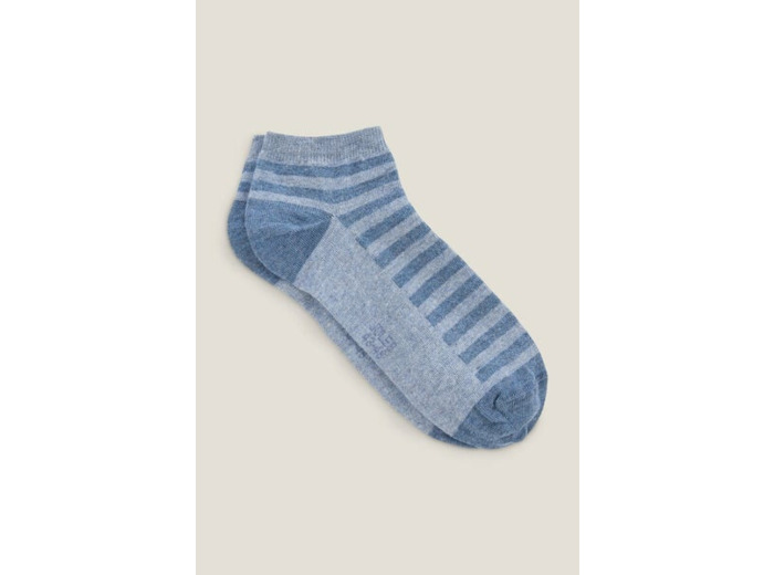 Chaussettes basses - Bleu moyen