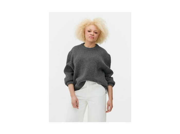 Pull oversize à col ras-du-cou Essential